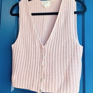 Knitted vest